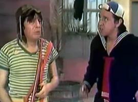 captura de 'La chirimoya', capítulo de El Chavo del Ocho