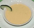 Gazpacho de chirimoya - recorte